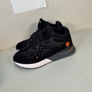 FitVille Extra Wide Walking Shoes Arch Support Men Sneakers Flat Feet Black 13EW